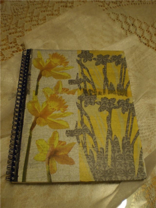 decoupage rokovnik
